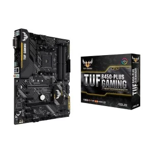 ASUS TUF B450-PLUS GAMING DDR4 AMD AM4 Socket Motherboard