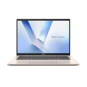 ASUS Vivobook 14 M1407GA AMD Ryzen AI 7 445 16GB DDR5 RAM 512GB SSD 14 Inch FHD+ WUXGA Display AI Optimized Platinum Gold Laptop