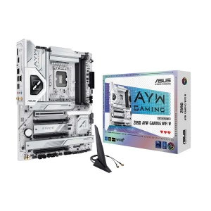 ASUS Z890 AYW GAMING (Wi-Fi 6) W DDR5 (Intel Core Ultra LGA1851 Socket) White Motherboard #Z890 AYW GAMING WIFI W