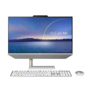 ASUS Zen AiO M5401WUAT AMD Ryzen 5 5500U 23.8 Inch FHD Touch Display White All in One PC #WA016M