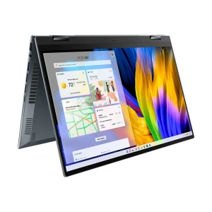 ASUS ZenBook 14 Flip OLED UP5401EA Intel Core i7 1165G7 16GB RAM 512GB SSD 14 Inch 2.8K OLED WQHD Touch Display Pine Grey Laptop