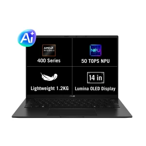 Asus Zenbook 14 UM3406GA AMD Ryzen AI 5 430 16GB RAM 512GB SSD 14 Inch FHD+ WUXGA OLED Display Jade Black Laptop