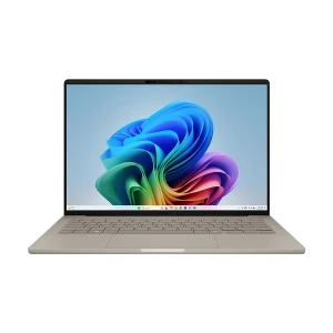 Asus ZenBook A14 OLED UX3407RA Qualcomm Snapdragon X Elite X1E-78-100 16GB RAM 1TB SSD 14 Inch FHD+ WUXGA Display Copilot Plus & AI Optimized Zabriskie Beige Laptop