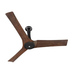 Atomberg Aris AT-128 Dark Teakwood 48 Inch Silent Ceiling Fan (BLDC Motor, Remote Control, Voice Control)