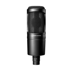 Audio-Technica AT2020 Wired Black Cardioid Condenser Microphone