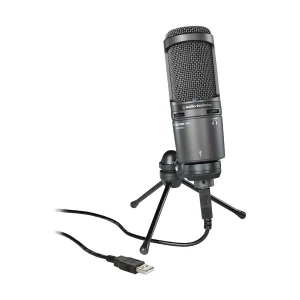 Audio-Technica AT2020USB+ Wired Dark Grey (Black) Professional Cardioid Condenser Microphone