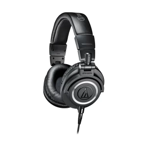 Audio-technica ATH-M50x Wired Black Professional Studio Monitor Headphone