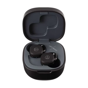 Audio-Technica ATH-SQ1TWBK Black TWS Bluetooth Earbuds