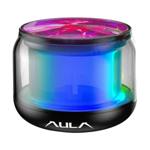 Aula BS302 RGB 2.0 Bluetooth Black Speaker