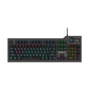 AULA F2063 (Blue Switch) Wired Black Mechanical Gaming Keyboard