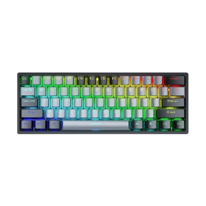AULA F3261 RGB Hot Swap (Red Switch) Wired Black & Gray Mechanical Gaming Keyboard