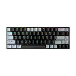 AULA F3268 Wired RGB Hot Swap (Red Switch) Gray and Black Mechanical Gaming Keyboard