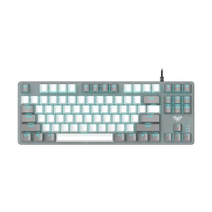 Aula F3287 (Blue Switch) Wired White & Grey Mechanical Gaming Keyboard