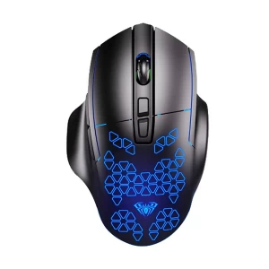 AULA F812 Wired Black Gaming Mouse