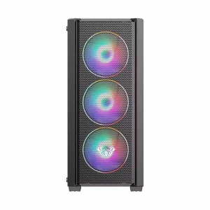 AULA FZ001 Mid Tower Black Gaming Desktop Casing