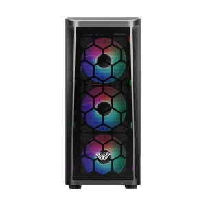 AULA FZ002 Mid Tower Black Gaming Desktop Casing