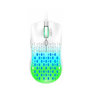 AULA S11Pro Wired White (Blue+Green) Gaming Mouse