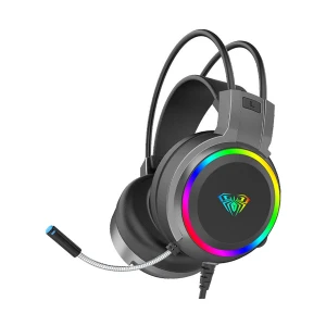 Aula S608 RGB Wired Black Over-Ear Gaming Headphone