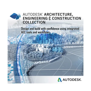 Autodesk Architecture Engineering & Construction Collection Single-user ELD Annual Subscription (Digital License. No Box/CD)