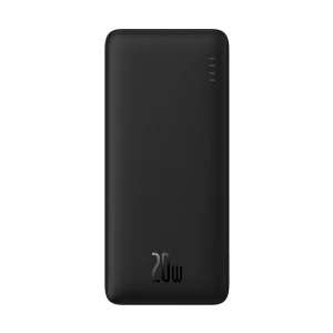 Baseus Airpow PPQD090001 10000mAh Black 20W Power Bank with USB-A to Type-C Cable #PPQD090001