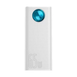 Baseus Amblight PPLG000102 30000mAh White 65W Power Bank with Digital Display #PPLG000102