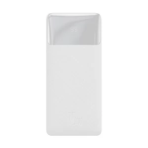 Baseus PPBD050002 Bipow 10000mAh White 15W Power Bank with Digital Display #PPBD050002