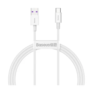 Baseus CATYS-02 Superior Series USB Male to Type-C Male, 1 Meter, White Charging & Data Cable #CATYS-02