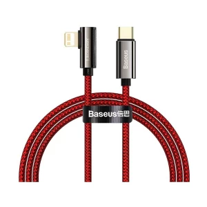 Baseus CACS000209 Elbow USB Type-C Male to Lightning Male, 1 Meter, Red Charging & Data Cable #CACS000209