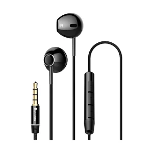 Baseus Encok H06 In-ear Wired Black Earphone #NGH06-01