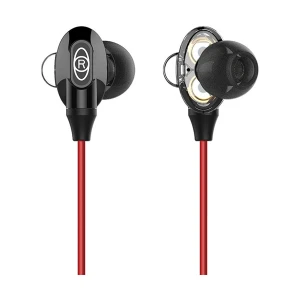 Baseus H08 In-ear Wired Red-Black Immersive Virtual 3D Gaming Earphone #NGH08-91
