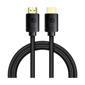 Baseus WKGQ040301 High Definition Series HDMI 2.1 Male to Male, 10 Meter, Black HDMI Cable #WKGQ040301 (8K)