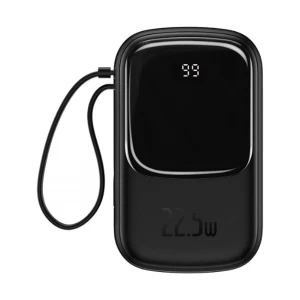 Baseus PPQD-I01 Qpow 20000mAh Black 22.5W Power Bank with Digital Display #PPQD-I01