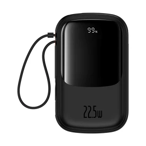Baseus Qpow Pro+ P10067103113-00 20000mAh Black 22.5W Power Bank with Digital Display #P10067103113-00