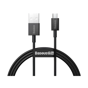 Baseus CAMYS-01 USB Male to Micro USB Male 1 Meter, Black Charging & Data Cable #CAMYS-01