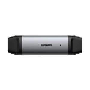 Baseus USB Type-C & USB Male to SD/TF Lentil-Cabin Space Gray Card Reader # CADKQ-B0G (OTG)