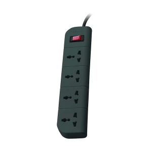 Belkin F9E400zb1.5MGRY 3 Pin 4 Port Grey Power Strip # F9E400zb1.5MGRY