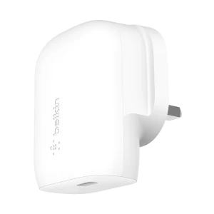 Belkin WCA005myWH BoostCharge 30W PD 3.0 PPS USB-C White Charger / Charging Adapter #WCA005myWH
