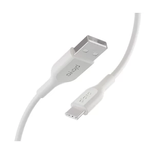 Belkin PMWH2001yz1M  USB Male to Type-C Male 1 Meter White Charging Cable # PMWH2001yz1M