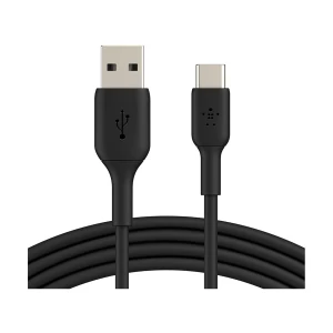 Belkin CAB001bt1MBK USB Male to USB Type-C Male, 1 Meter, Black Charging & Data Cable #CAB001bt1MBK