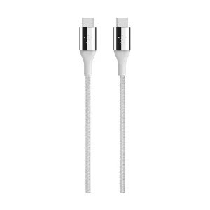 Belkin F2CU050bt04-SLV USB Type-C Male to Male, 1.2 Meter, Silver Charging Cable # F2CU050bt04-SLV
