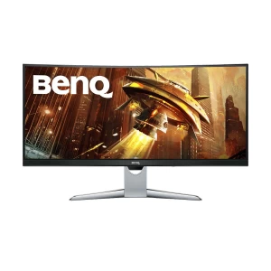 BenQ EX3501R 35 Inch 3K UWQHD (3440x1440) Display Dual HDMI, DP, USB, USB Type-C Eye Care Gaming Monitor #EX3501R