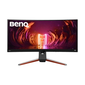BenQ MOBIUZ EX3415R Eye Care 34 Inch 3K UWQHD (3440x1440) Display Dual HDMI, DP, USB Curved Gaming Monitor