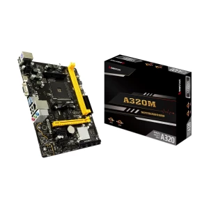 BIOSTAR A320MH Wi-Fi DDR4 AMD AM4 Socket for AMD Ryzen Series Processor Motherboard