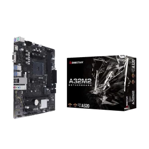 BIOSTAR A32M2 DDR4 AMD AM4 Socket Motherboard