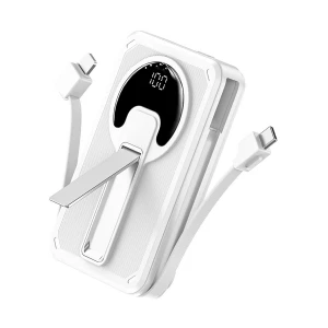 Blisbond R71T 10000mAh White Power Bank with Digital Display