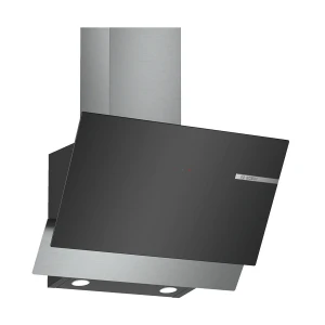 Bosch Series 4 DWK66AJ60M 23.6 Inch Black Wall-mounted Kitchen Hood