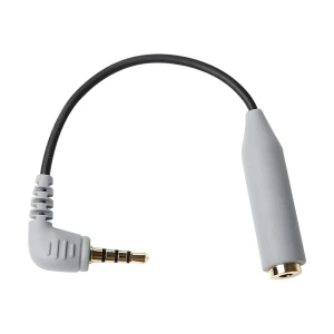 BOYA BY-CIP2 3.5mm TRRS Male to 3.5mm TRS Female Smartphone Adapter