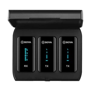 Boya BY-XM6-K2 2.4GHz Ultracompact Wireless Rechargeable Microphone