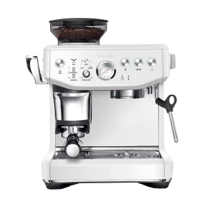 Breville Barista Express Impress BES876SST Sea Salt (Light Silver) Coffee Maker