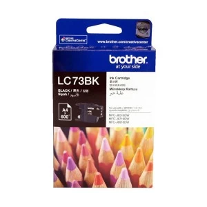 Brother LC-73BK Black Cartridge